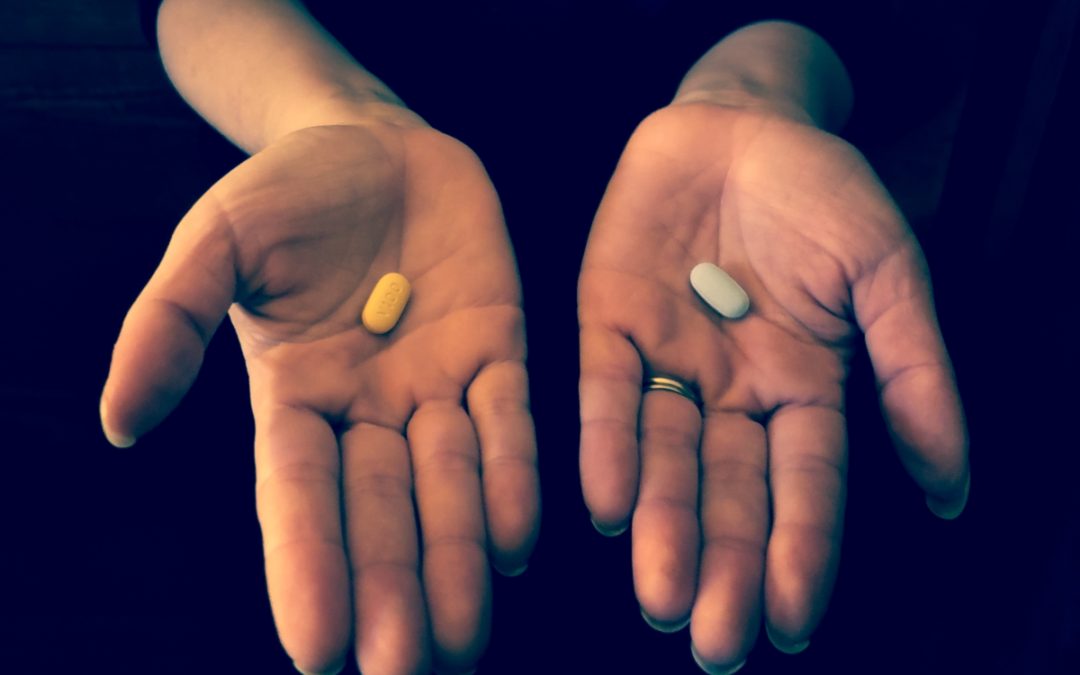 The yellow pill and the blue pill